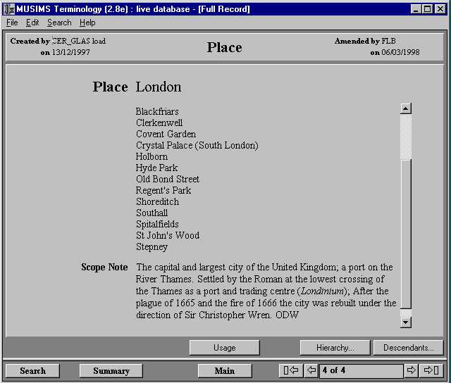 {place name entry}