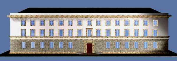 {bank facade}
