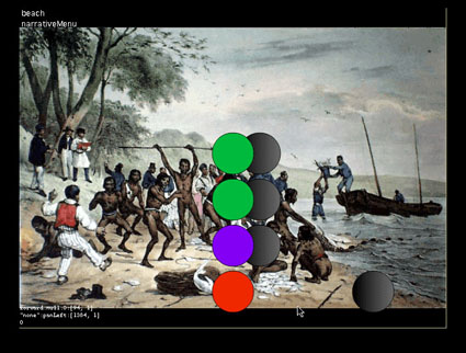 colour-coded buttons