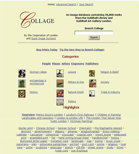 Collage search