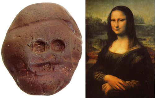 mask/ mona lisa