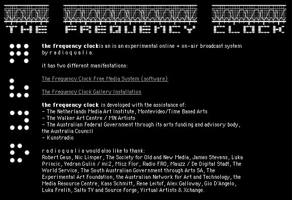 Frequency Clock