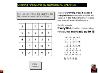 turning  numbers into balanced tones