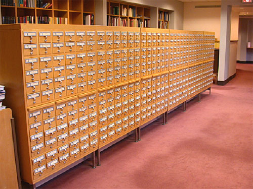 Princeton Index of Christian Art - general view of files