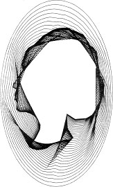 A face created using PICASO