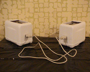 Two networked toasters