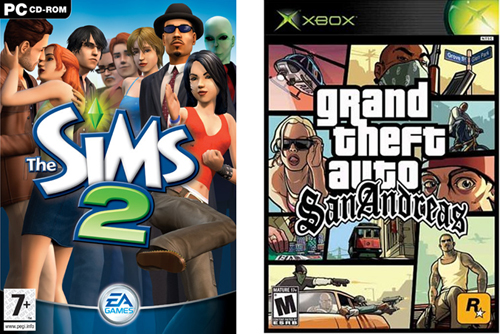 The Sims / Grand Theft Auto
