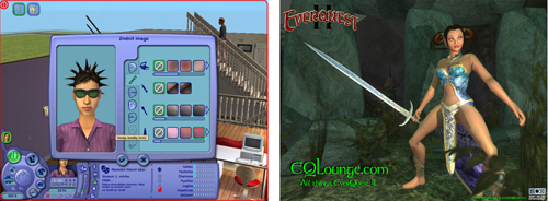The Sims identity kit / Everquest