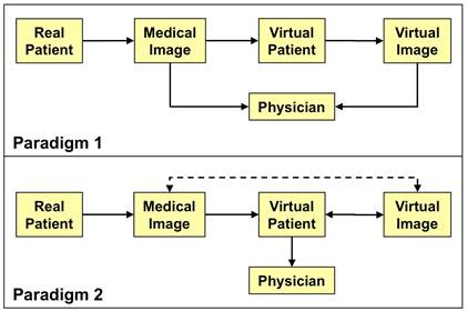 Two paradigms in virtual imaging © David and Dolores Steinman 